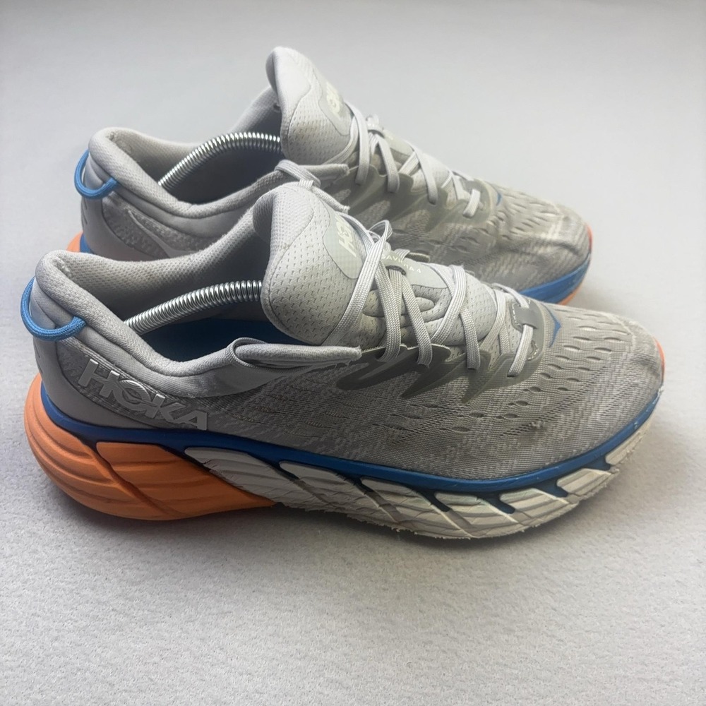 Hoka One One Gaviota 4 Running Shoes Mens Size 12 Gray Stability 1113538